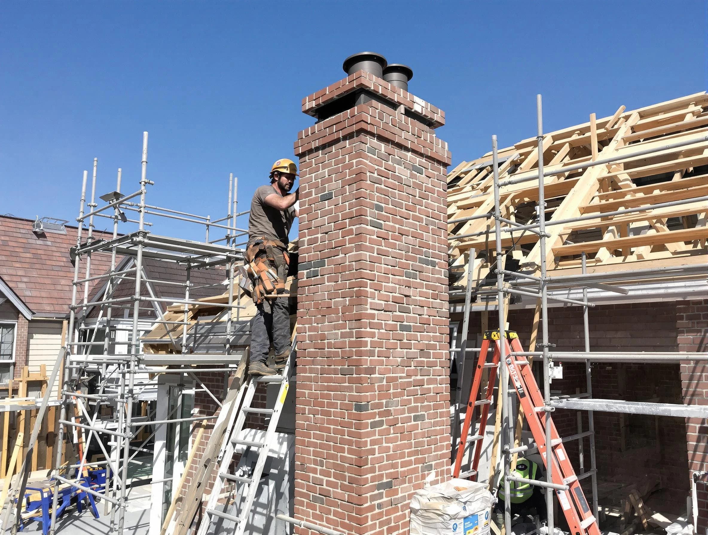 New chimney installation completed by Hillside Chimney Sweep in Hillside, NJ