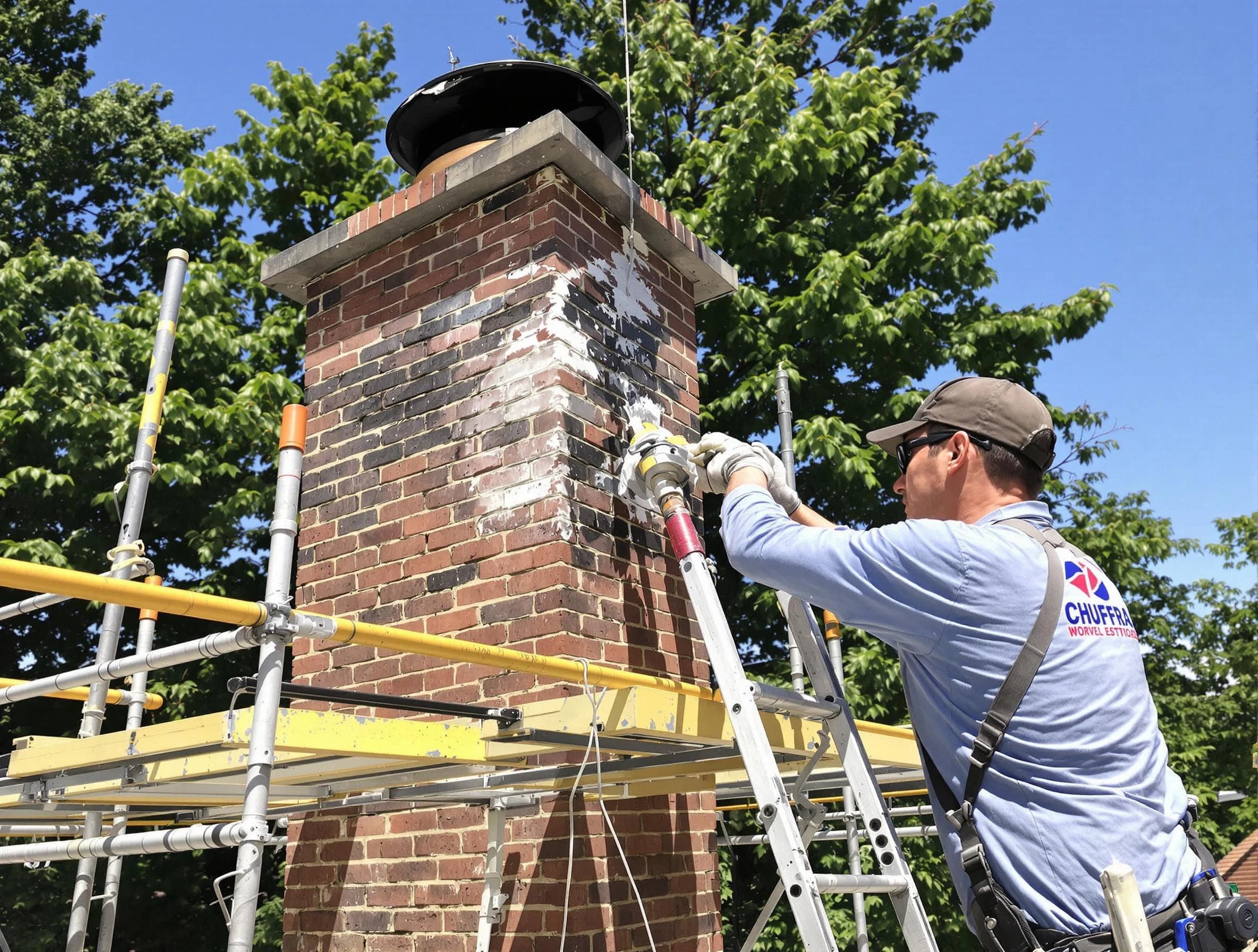 Structural chimney repair by Hillside Chimney Sweep in Hillside, NJ