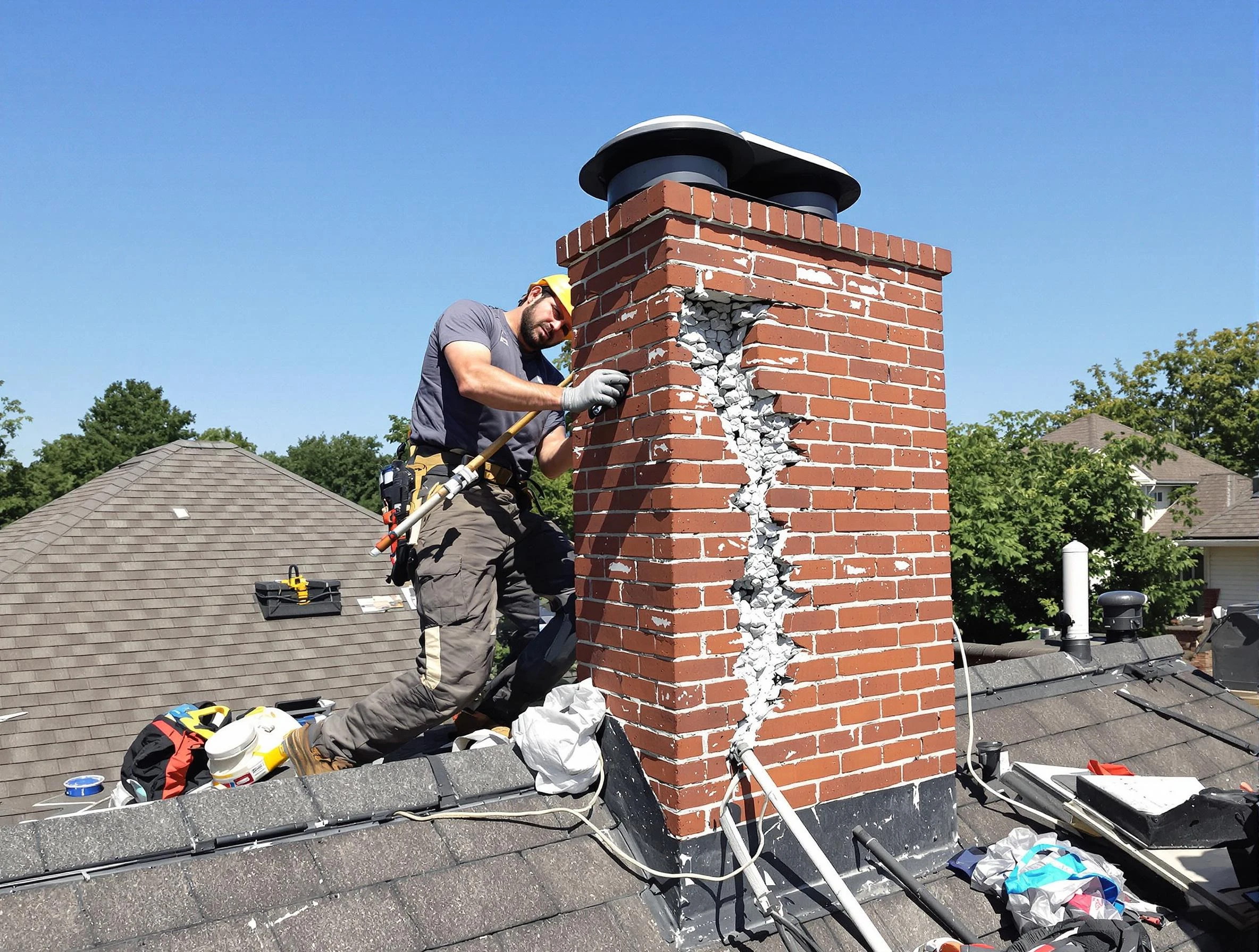 Chimney Repair in Hillside