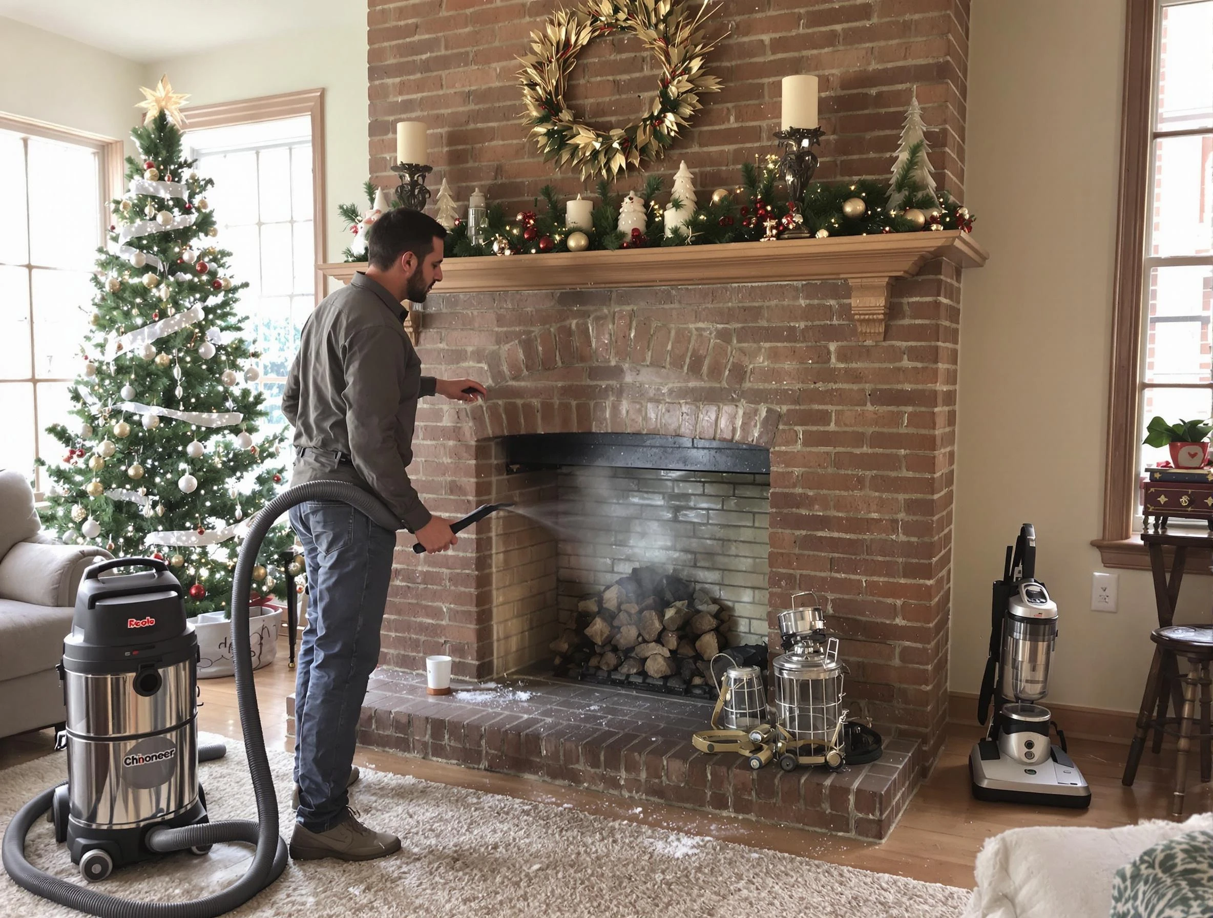 Fireplace Cleaning in Hillside
