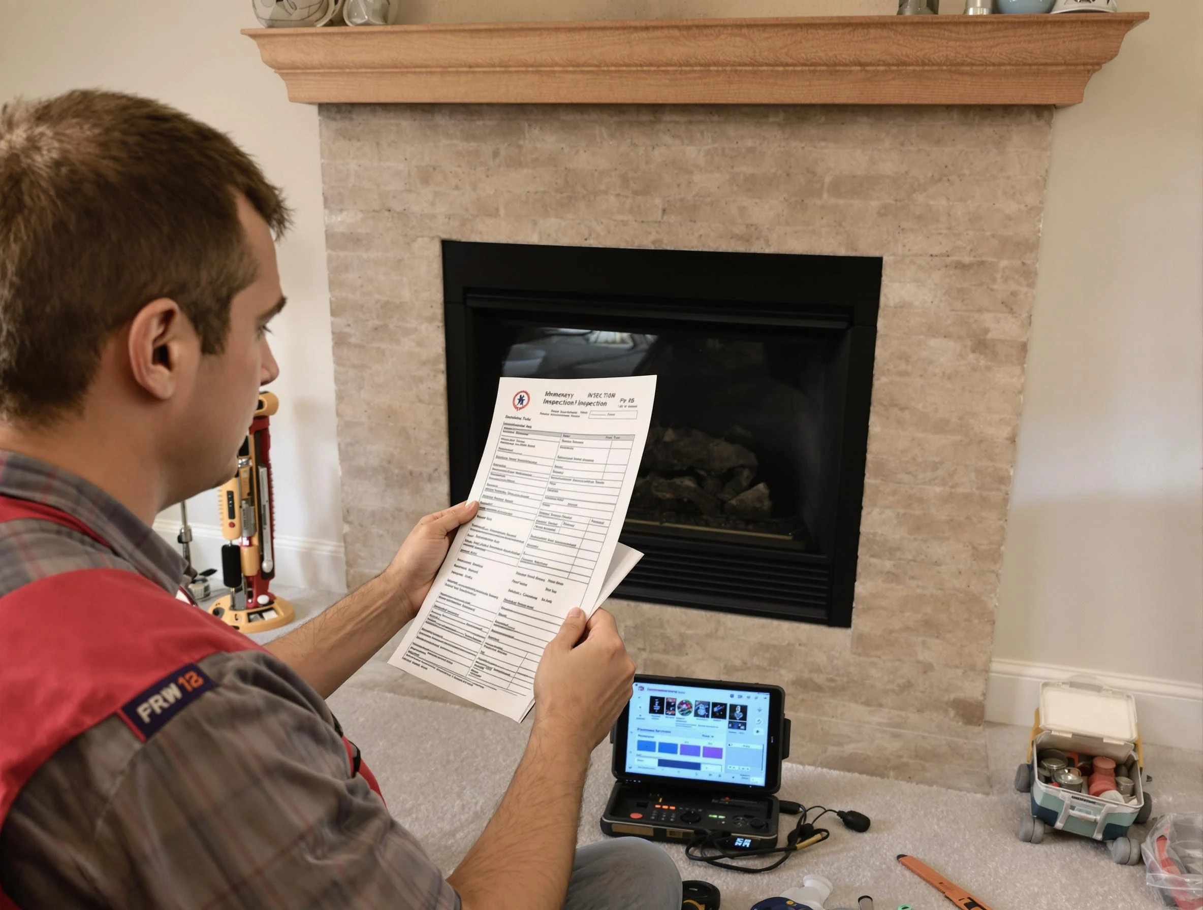 Thorough chimney inspection by Hillside Chimney Sweep in Hillside, NJ